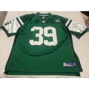 VTG Reebok NY Jets Esposito Jersey #39 3XL Green